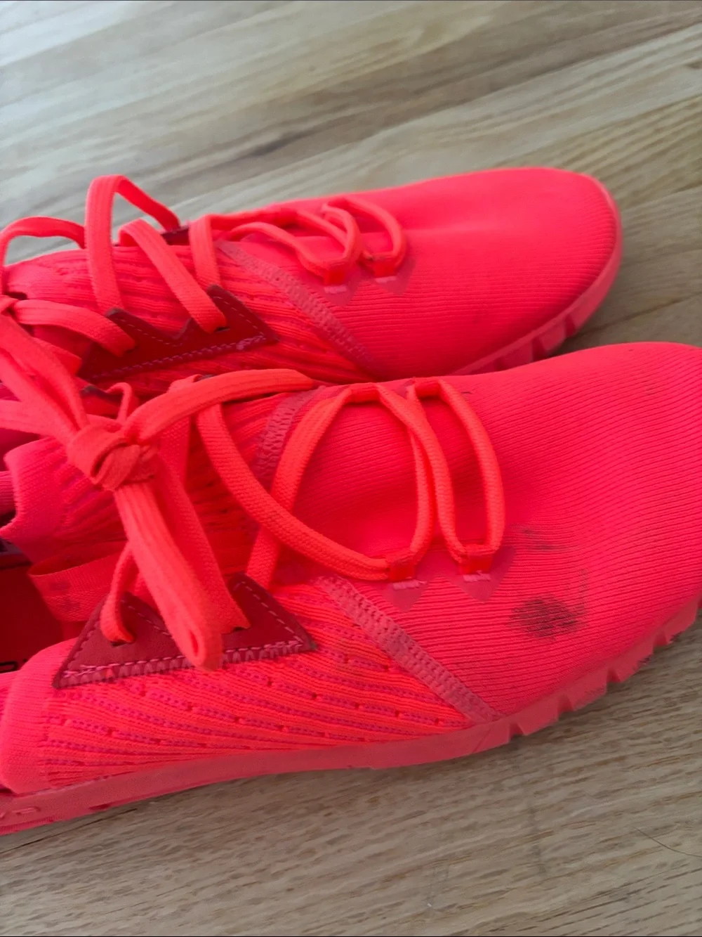 Men’s Under Armour Hover Bright Neon Pink Athletic Sneakers